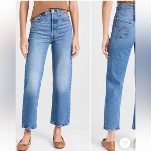 Levi's
Ribcage Straight Ankle Jeans in DANCE Around size 28